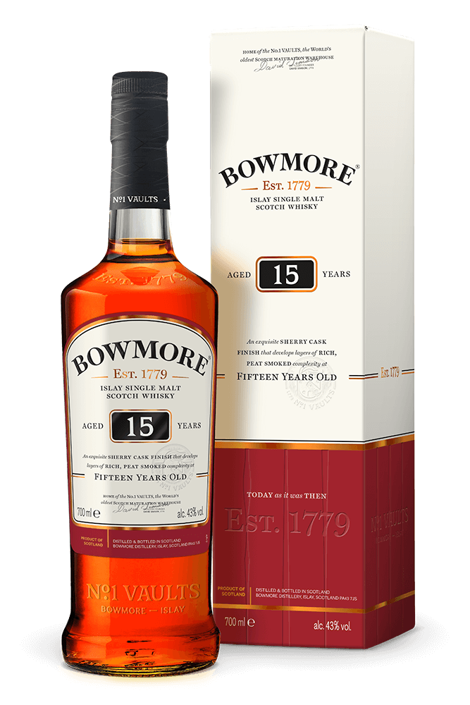 Bowmore 15 Year OldScottish Whisky 70cl