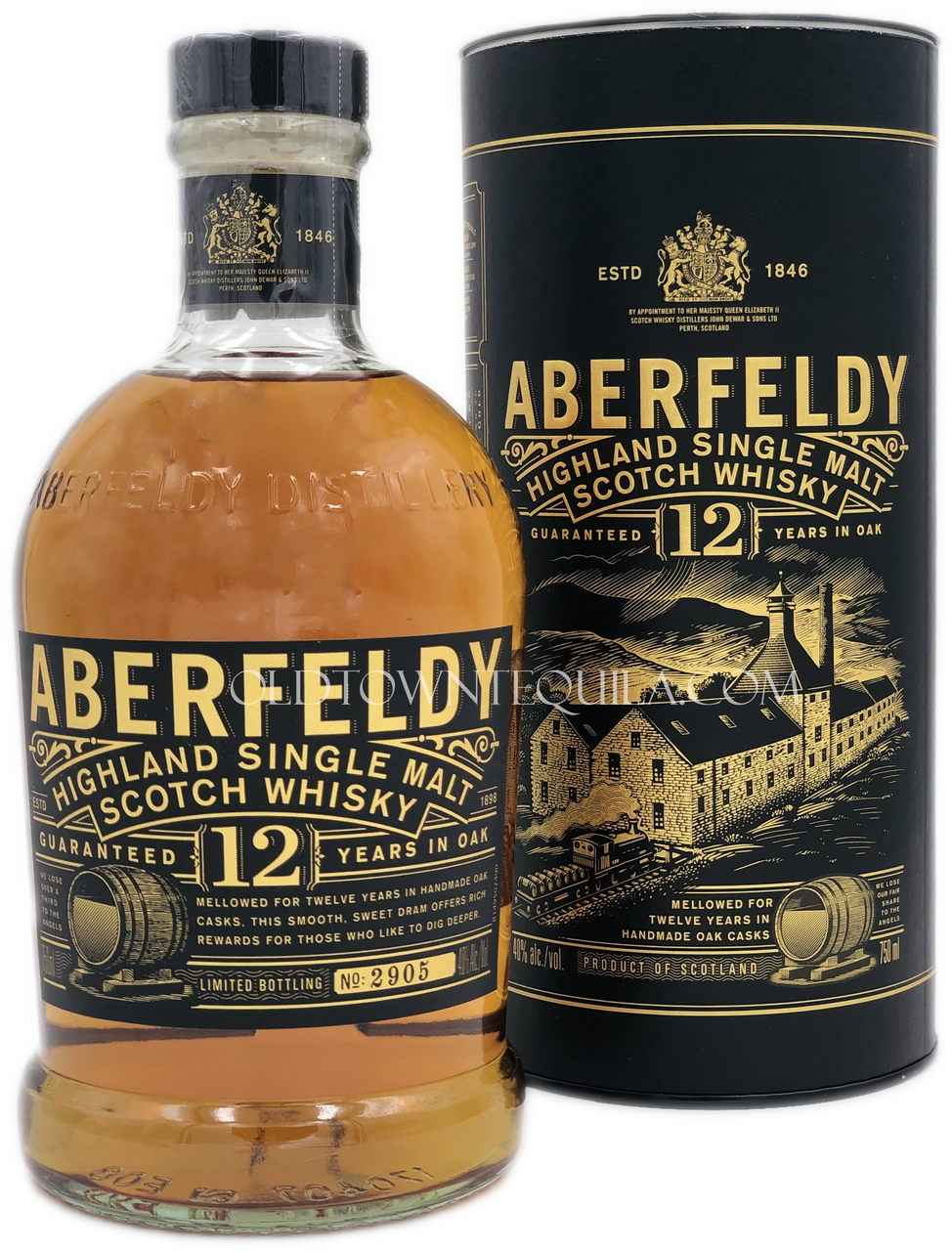 Aberfeldy 12 Year Old Single Malt Scotch Whisky 70cl