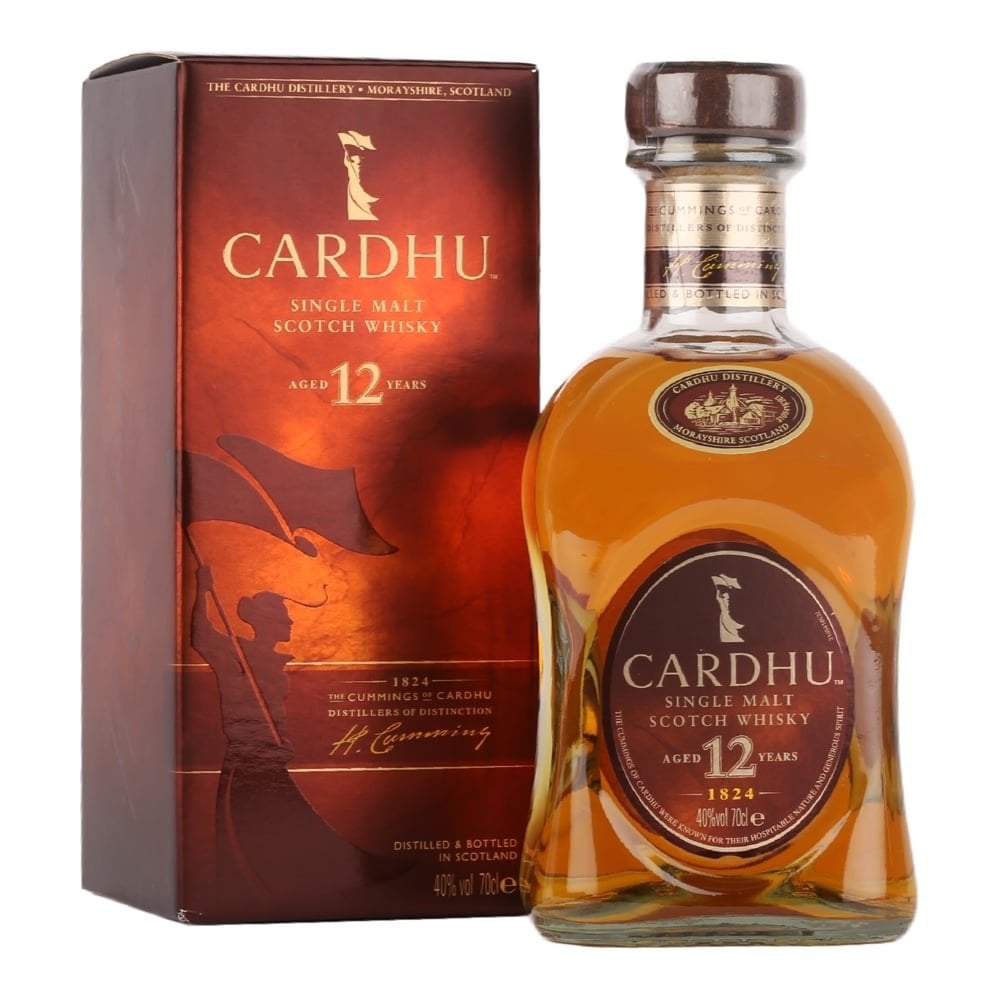 Cardhu 12 Year Old Single Malt Scotch Whisky 70cl