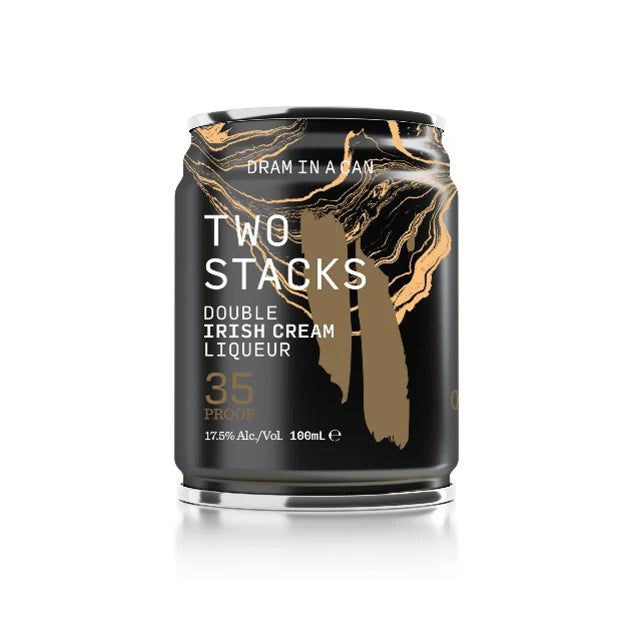 Two Stacks Dram In A Can Double Irish Cream Liqueur 10cl