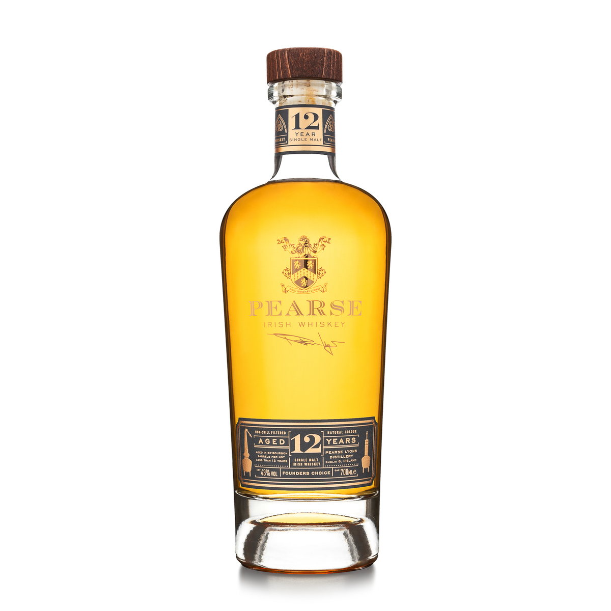 Pearse Founders Choice 12 Year Old Irish Whiskey 70cl