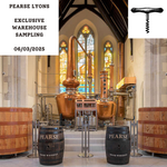 Warehouse Sampling Tasting with Pearse Lyons Distillery 6th of March 2025