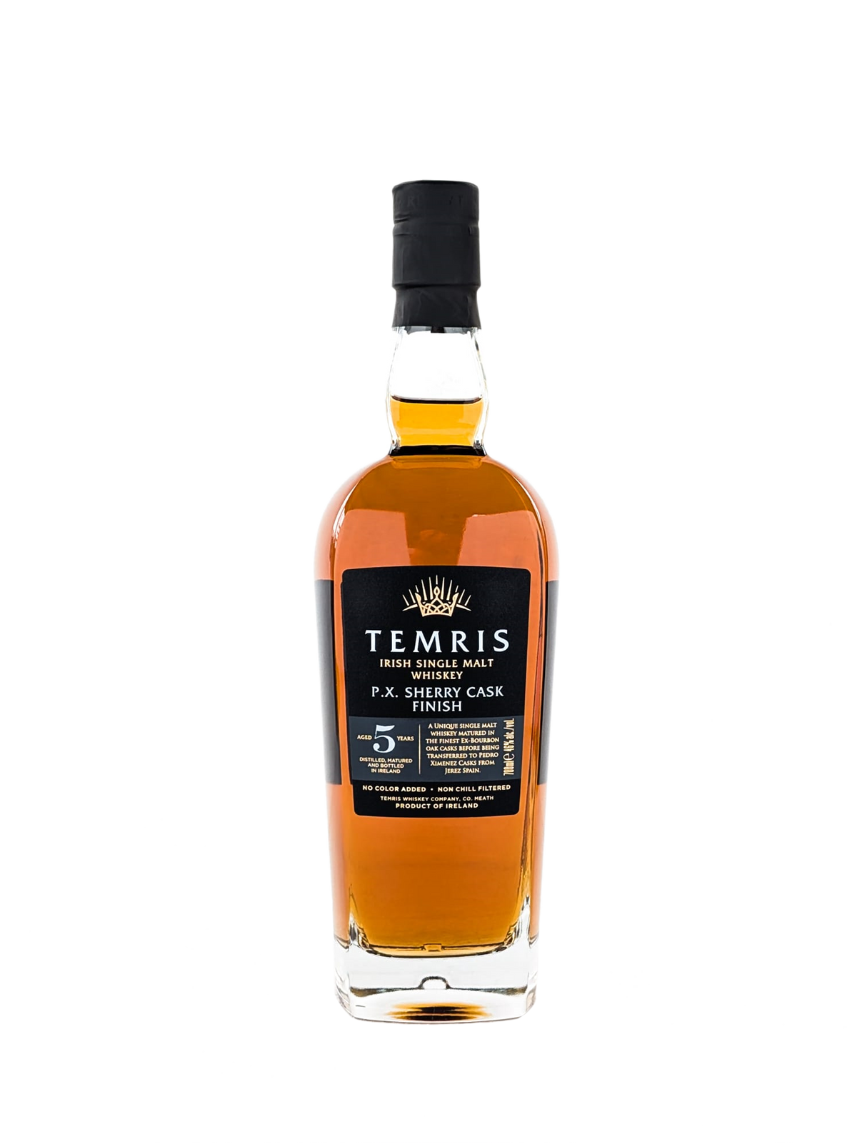 Temris 5 Year Old Single Malt Irish Whiskey P.X. Sherry Cask Finish - 70cl