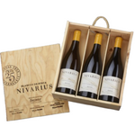 Nivarius Limited Edition Decanter 3 Bottles In Wood