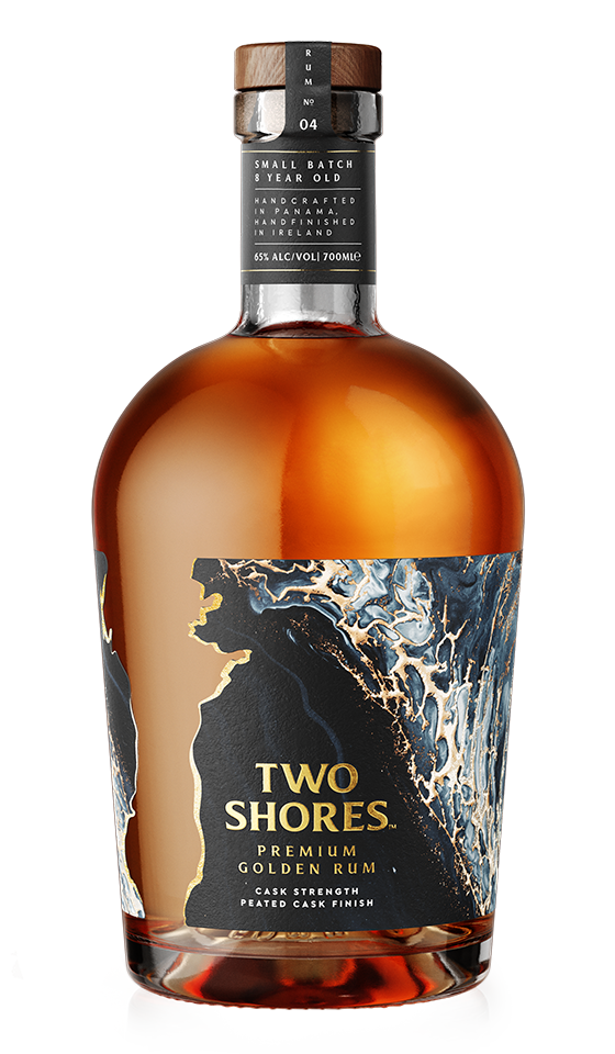 Two Shores Peated Rum Cask Strength 70cl