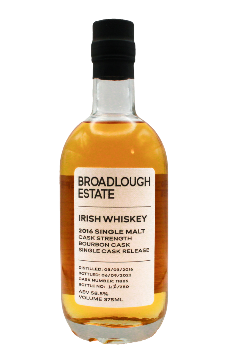 Broadlough Estate 2016 Single Malt Cask Strength 37.5cl