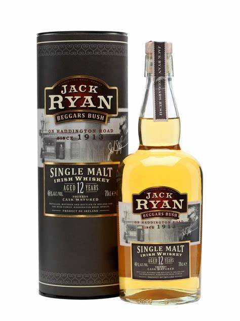 Jack Ryan Beggars Bush 12 Year Old Whiskey 70cl