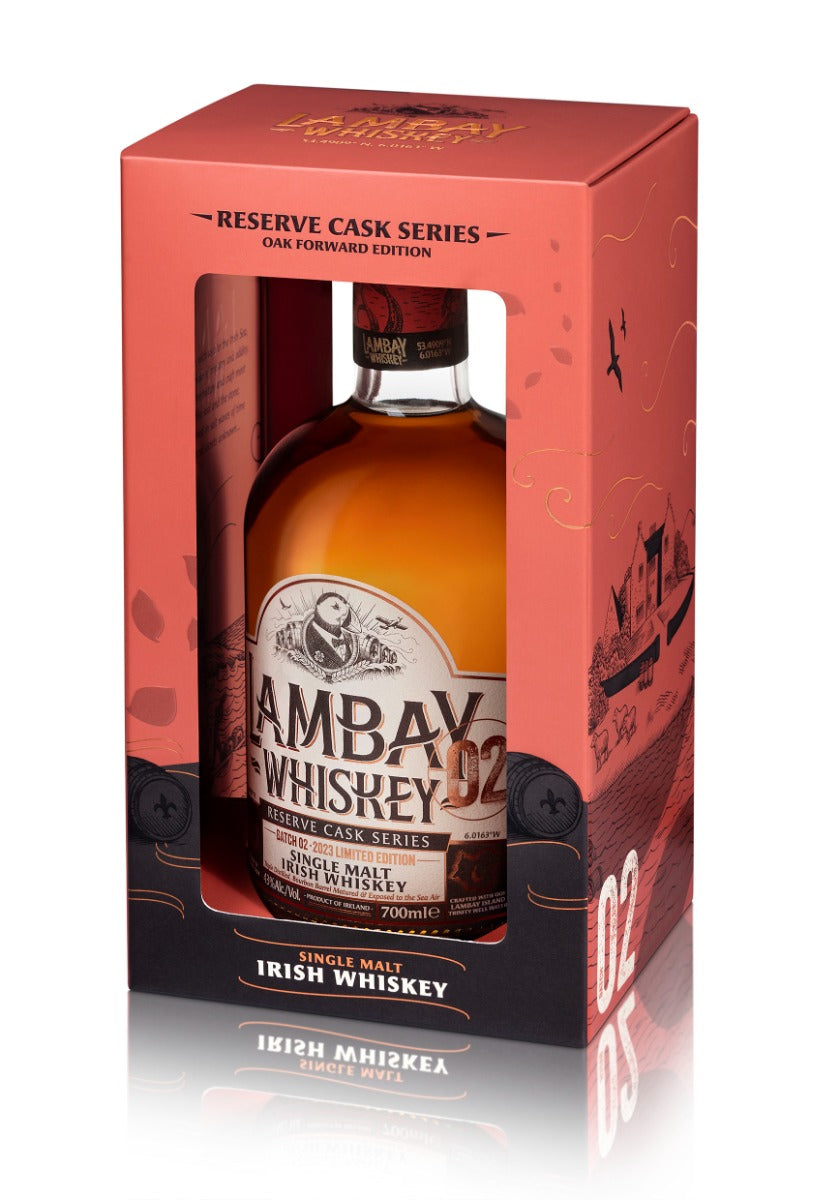 Lambay Single Malt Reserve Cask Series Batch 02 70cl