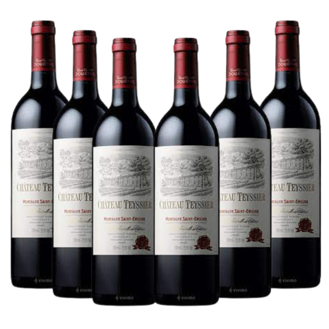 Chateau Teyssier Montagne Saint - Émilion 2018 6 Bottle Case