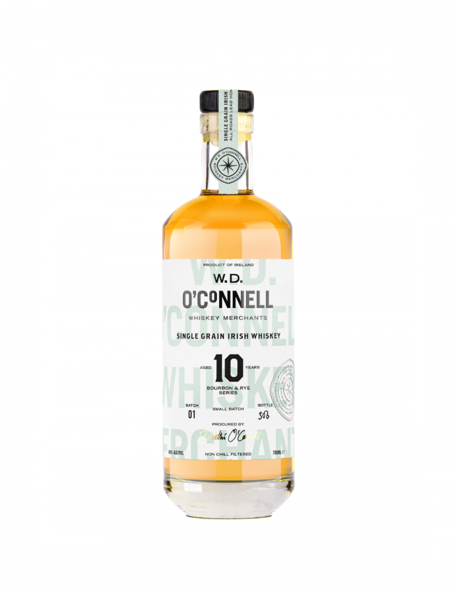 W.D. O'Connell 10 Year Old Single Grain Whisky Mini 5cl