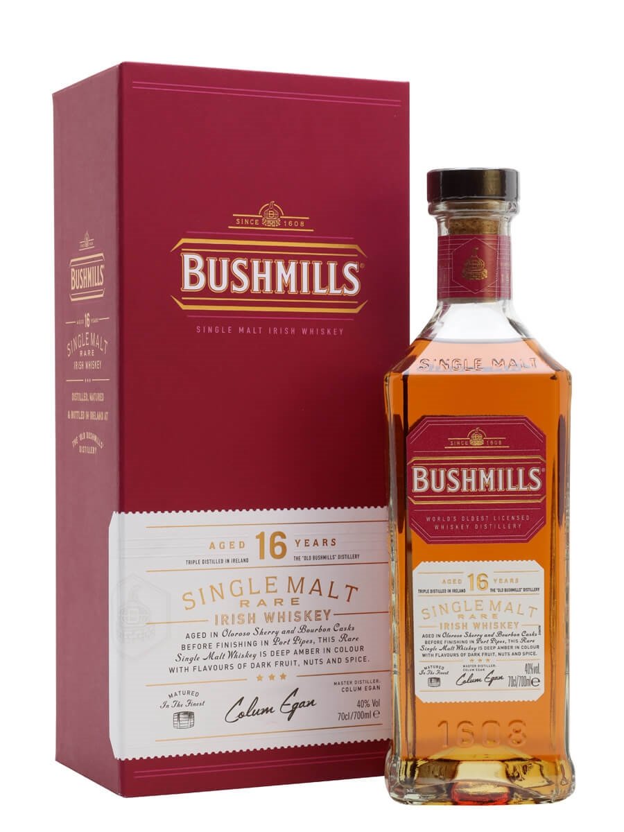 Bushmills 16 Year Old Single Malt 70cl