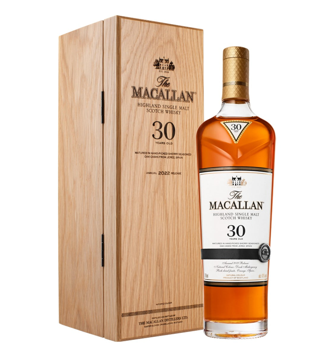 Macallan 30 Year Old Sherry Oak Matured 70cl