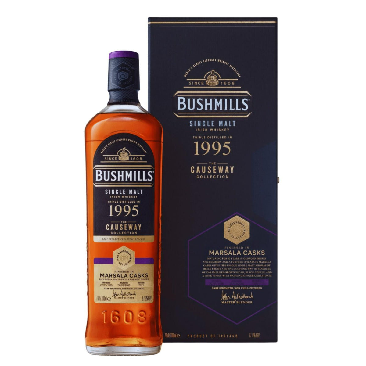 Bushmills Causeway Collection 1995 Marsala Cask 70cl