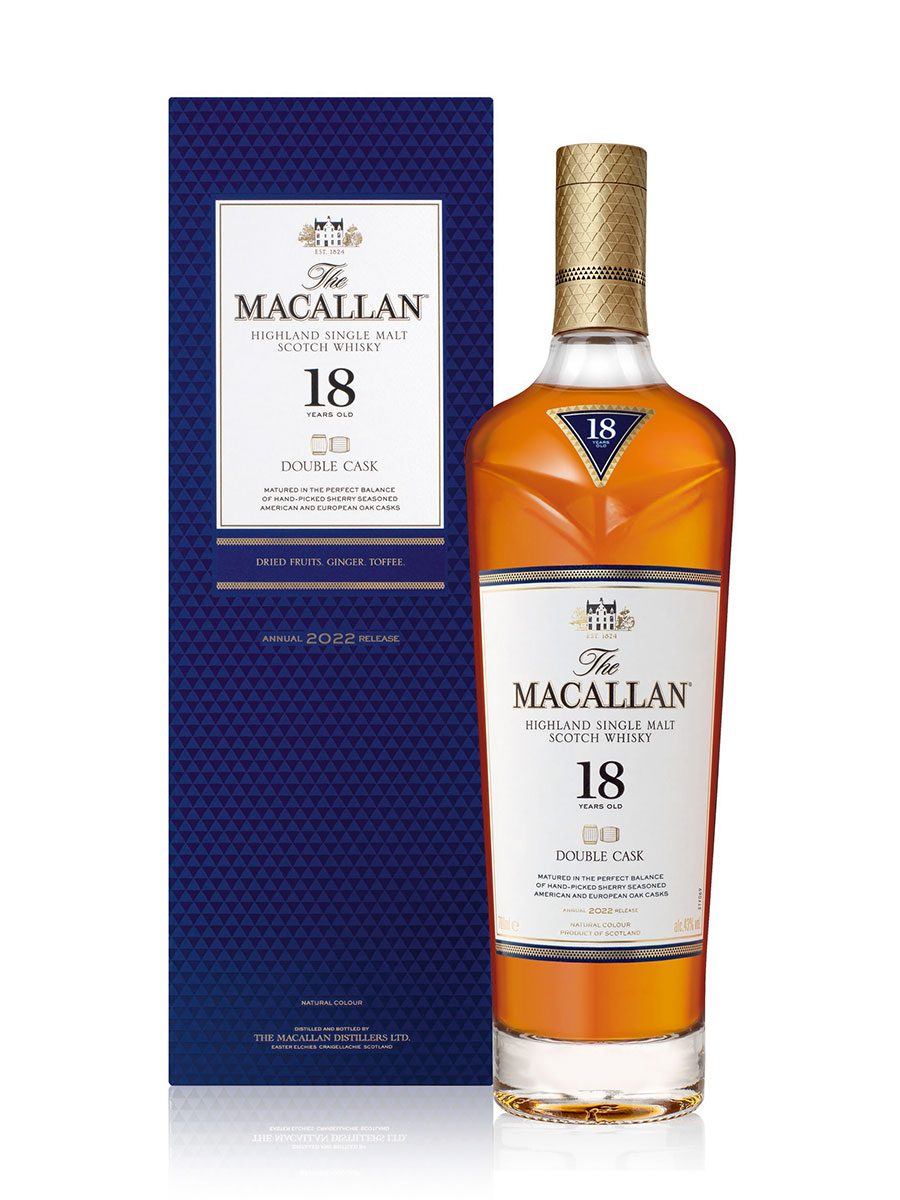 Macallan 18 Year Old Double Cask 2022 Release 70cl