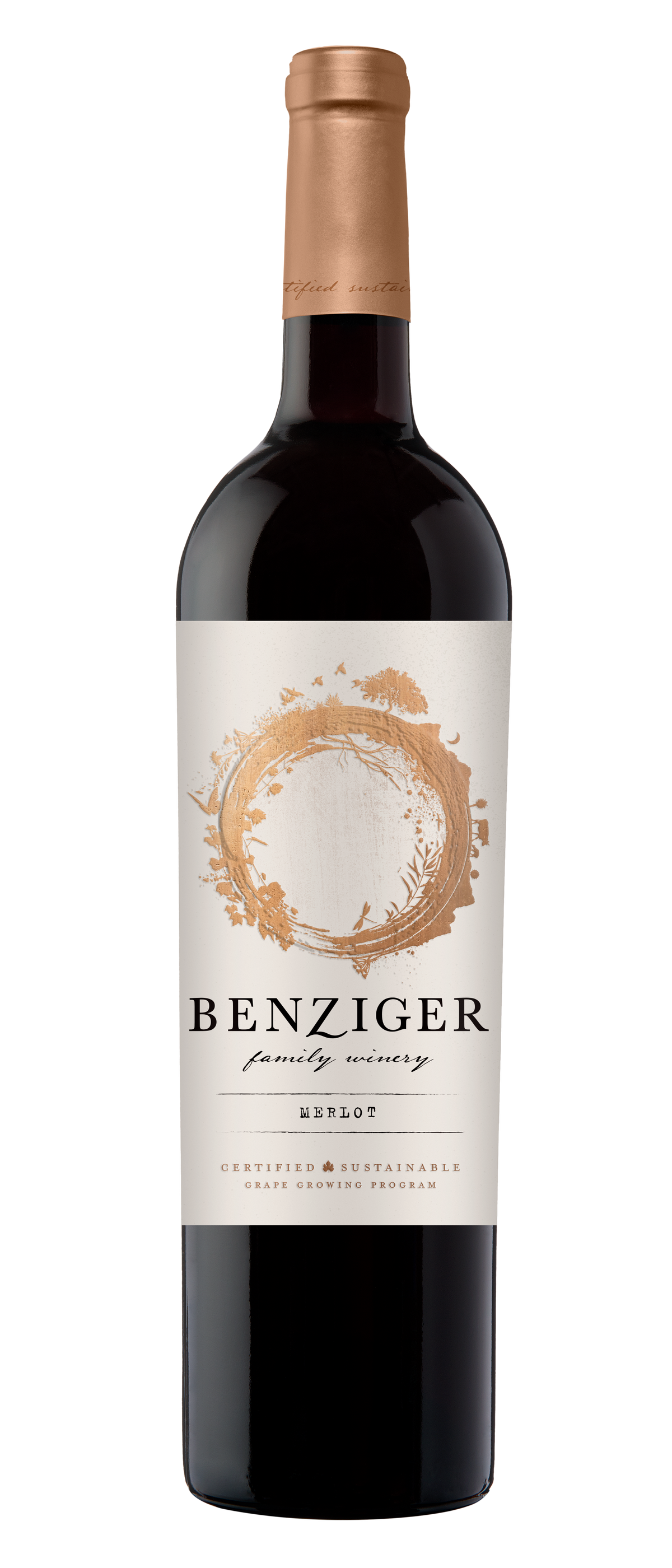 Benziger, Merlot, Sonoma County 2019