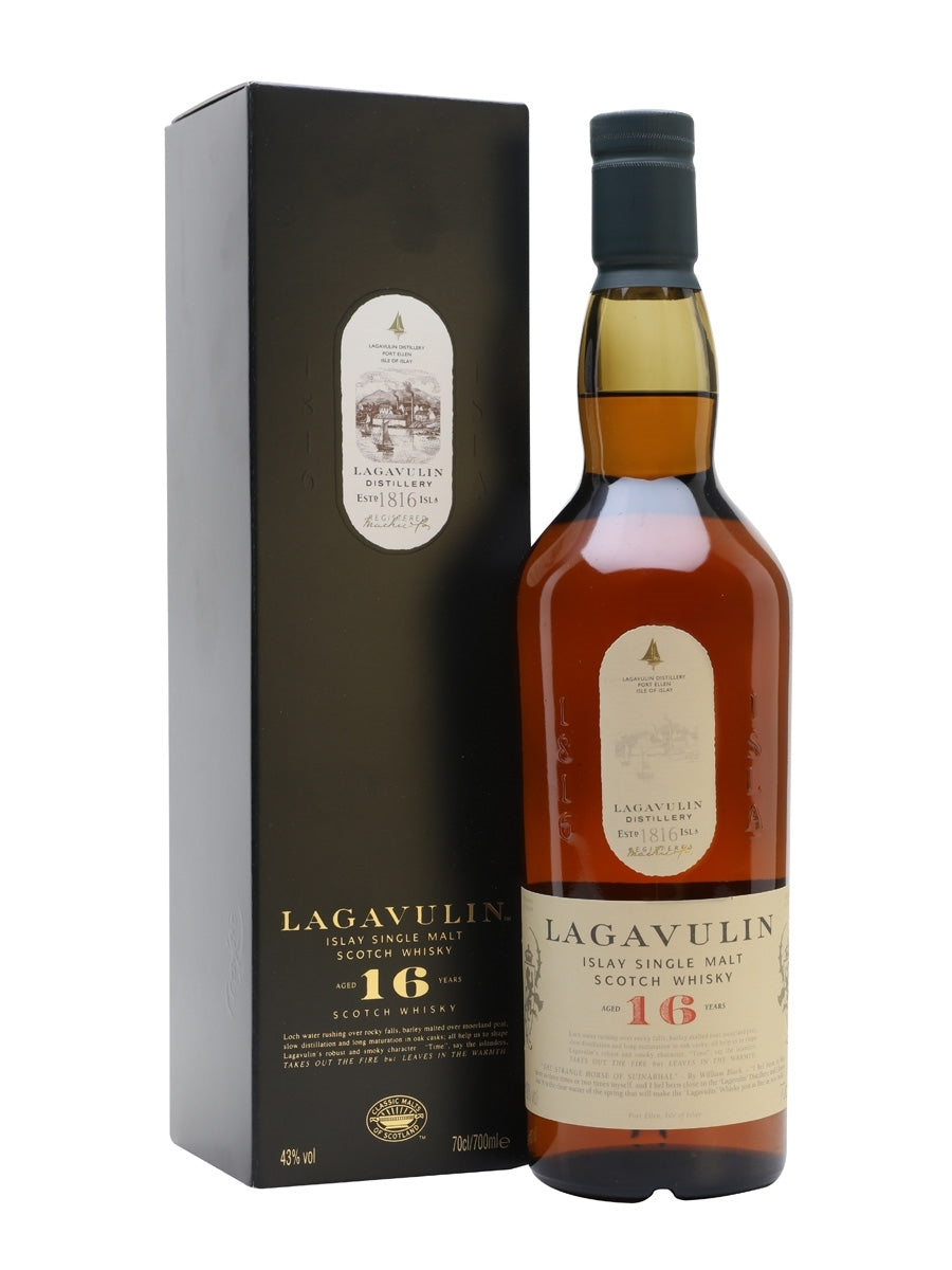 Lagavulin 16 Year Single Malt Scotch 70cl