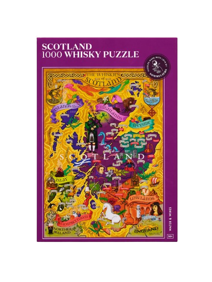 1000 Piece Scottish Whisky Puzzle